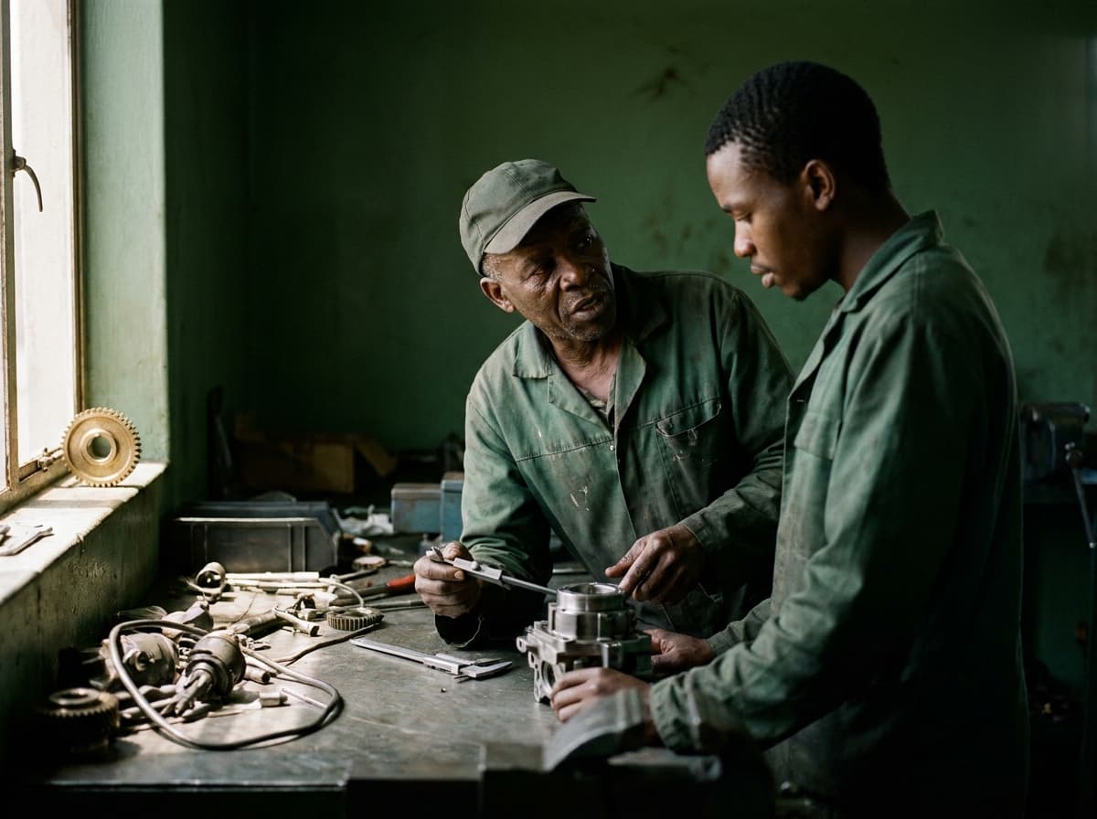 Ausbildung & Bildung — qualifizierte Fachkräfte aus Afrika für deutsche Unternehmen